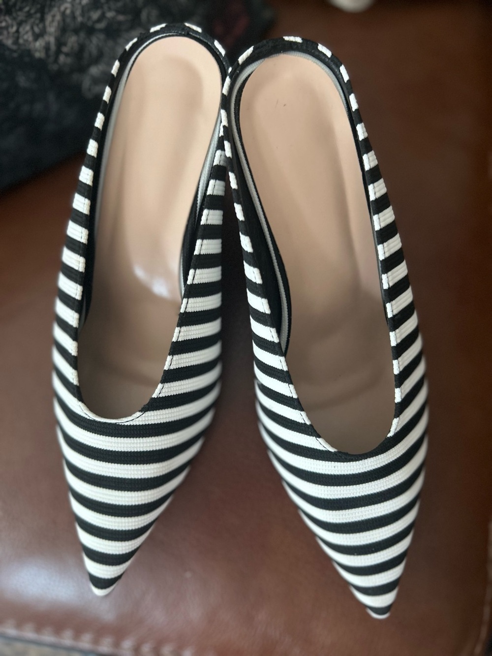 Striped wedge slides - Picture 2 of 5